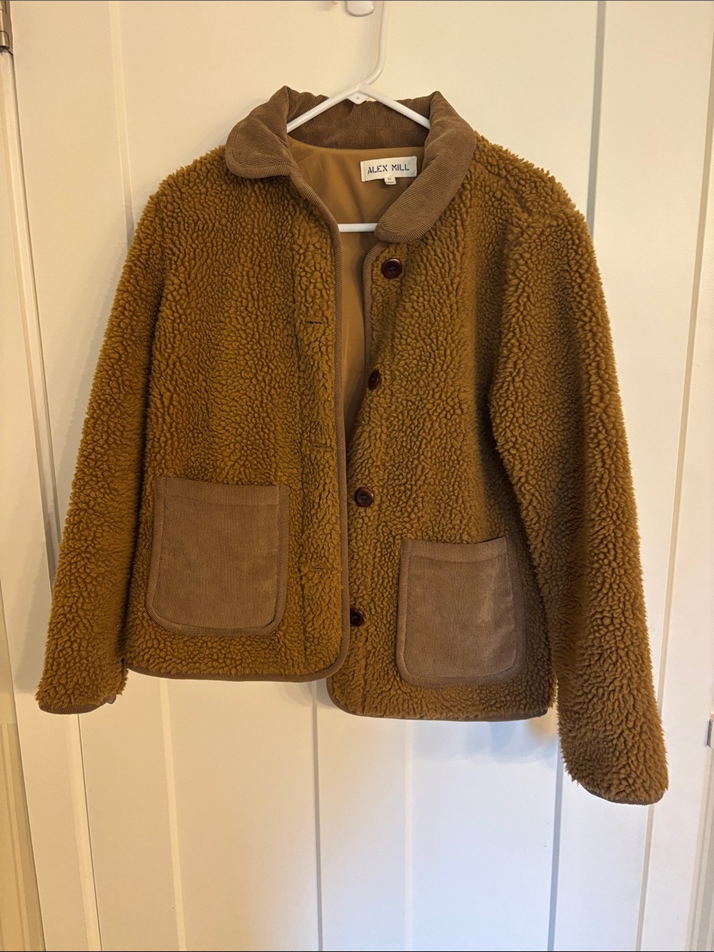 Alex Mill Womens Work Jacket | Beige - Picture 3 of 6